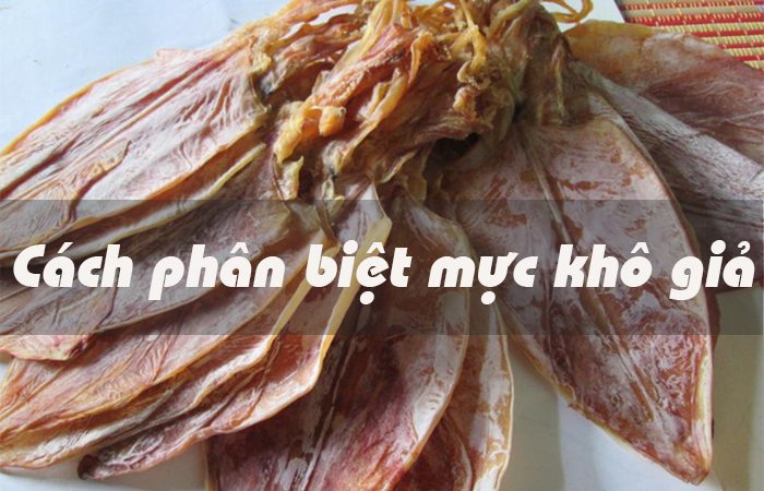 Cách phân biệt mực khô giả gây hại cho sức khỏe